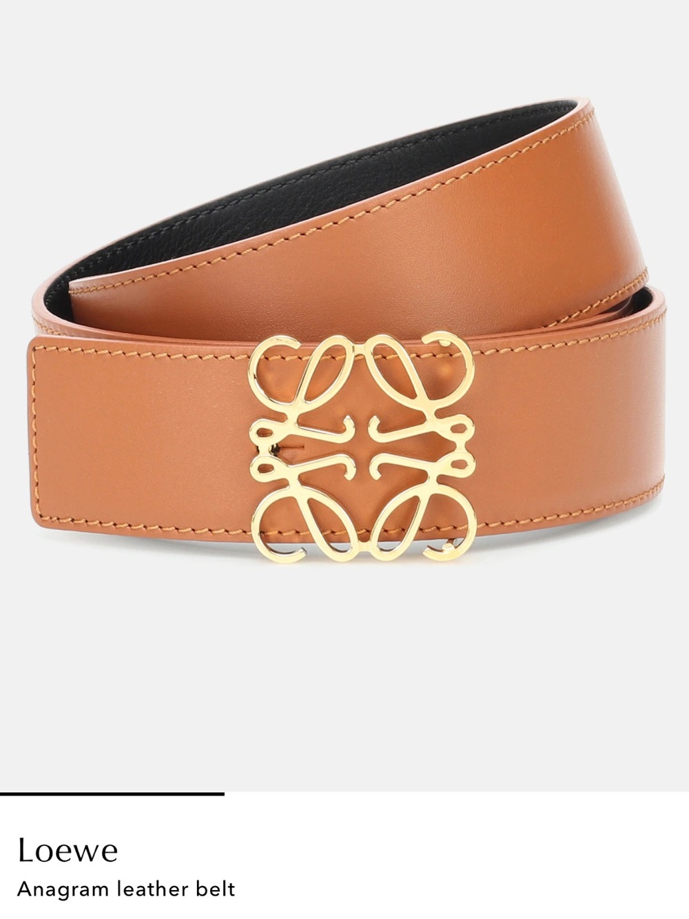 Loewe
Anagram leather belt
80 cm
BNWOT